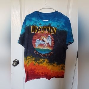 Tye dye led zeppelin shirt